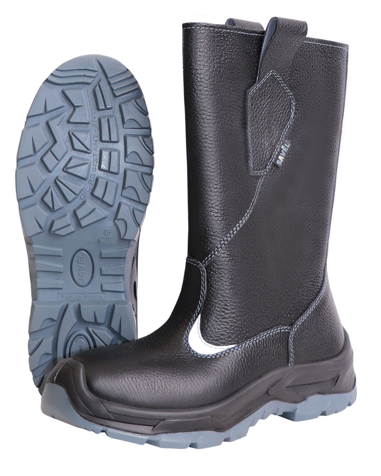 Сапоги с металлической стелькой