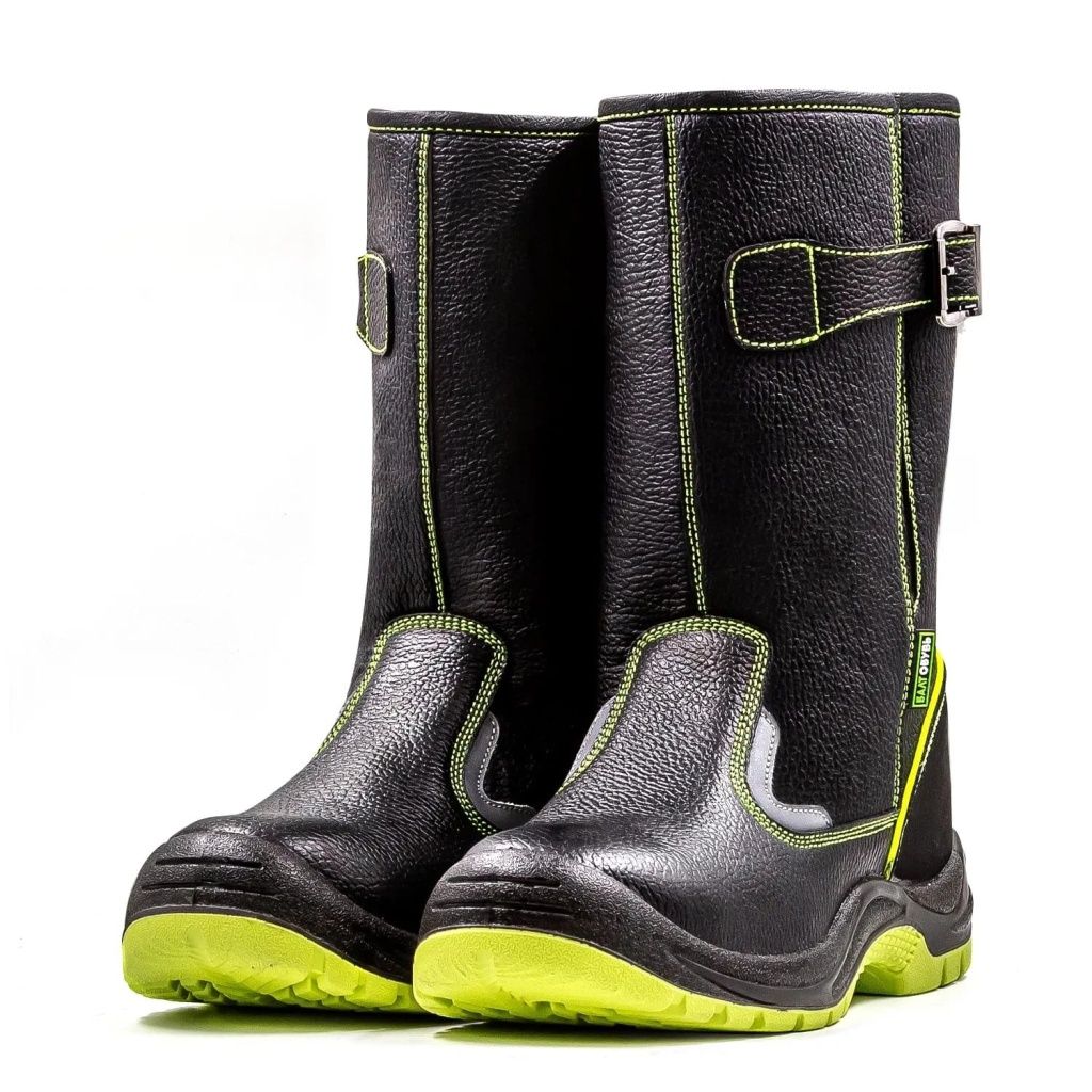 Сапоги защитные кожаные «Лайм» шерст. мех, МП, ПУ/ТПУ (5318ВМТ lime)